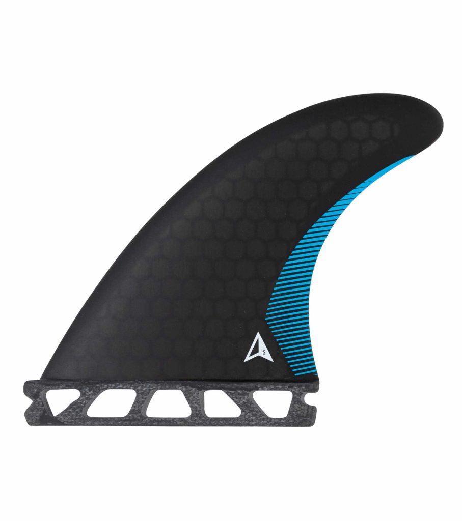 Vinnen en vinsetups in het golfsurfen